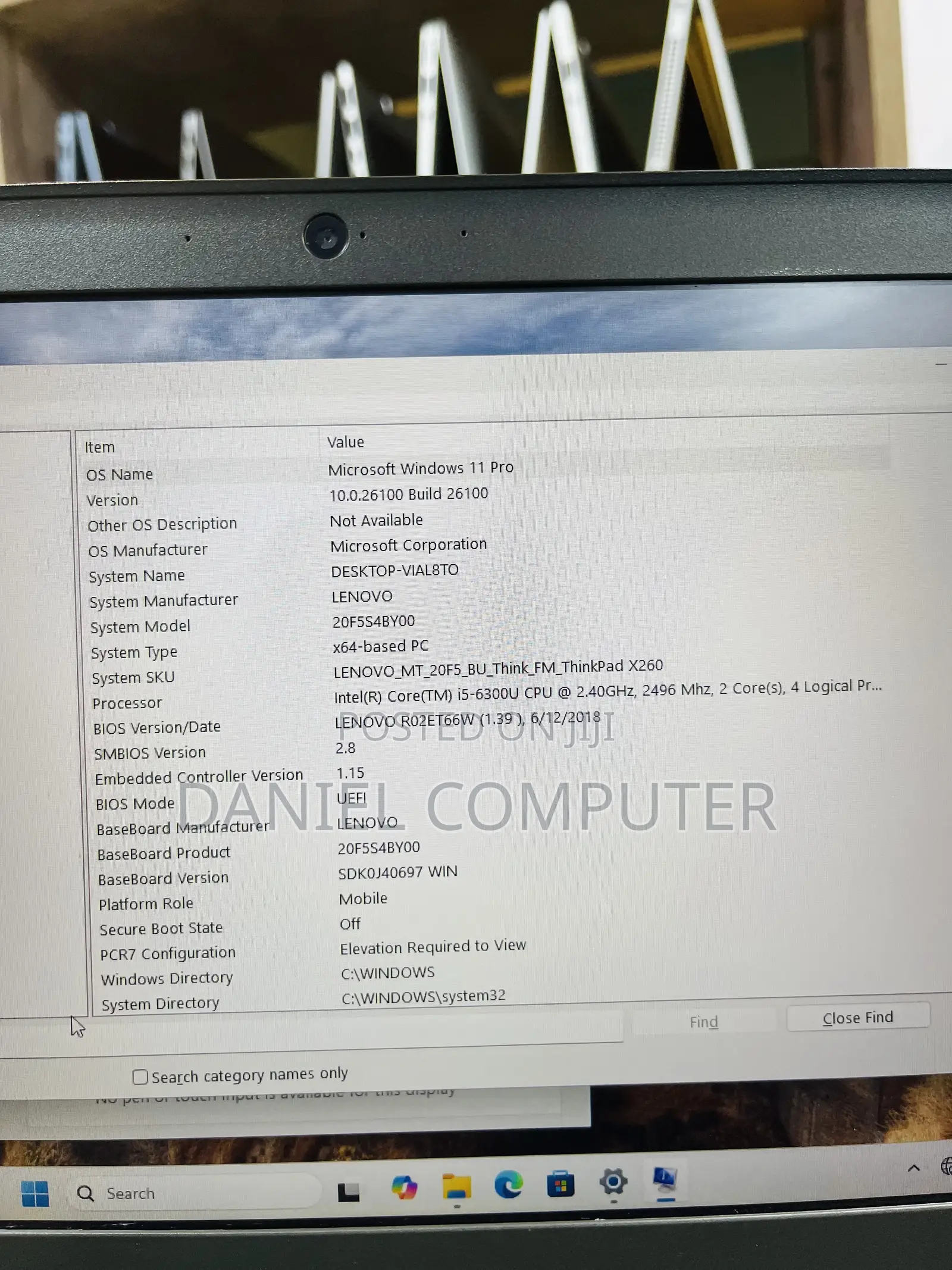 Laptop Lenovo ThinkPad X280 8GB Intel Core i5 SSD 256GB