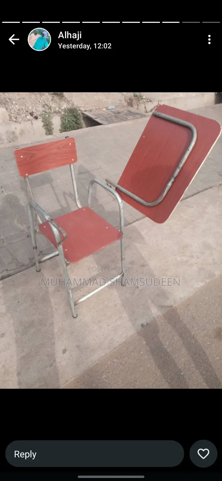 Chairs and Tables