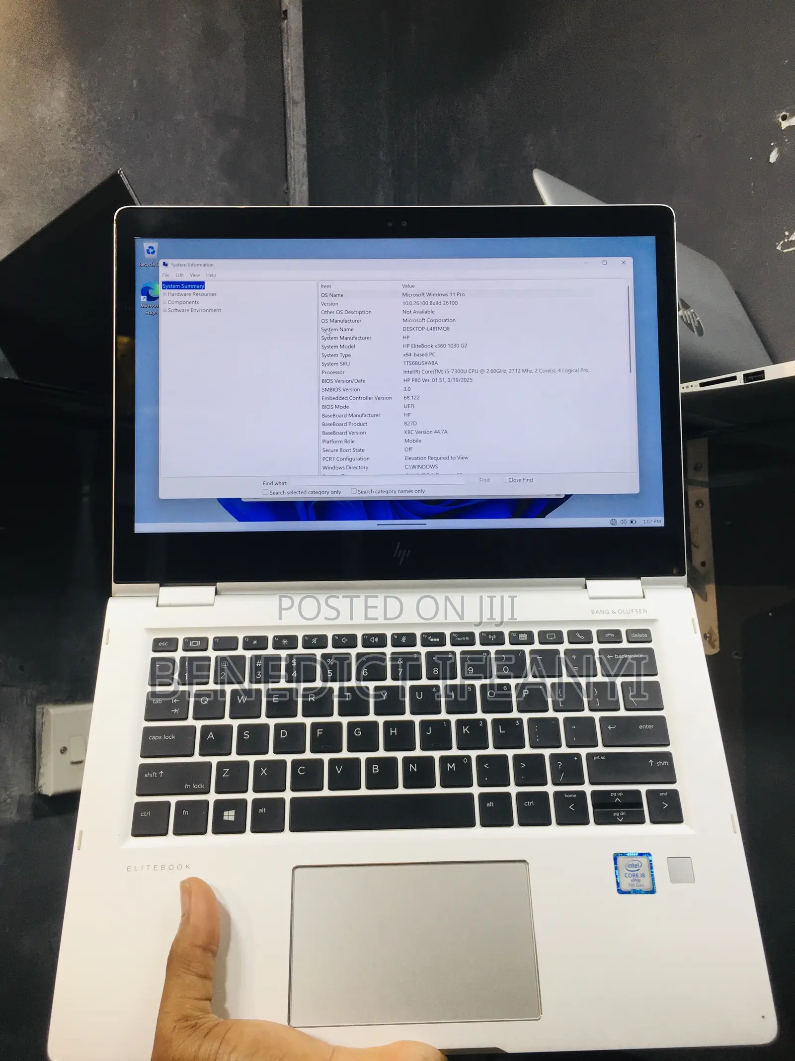 Laptop HP EliteBook X360 1030 G2 8GB Intel Core I5 SSD 256GB