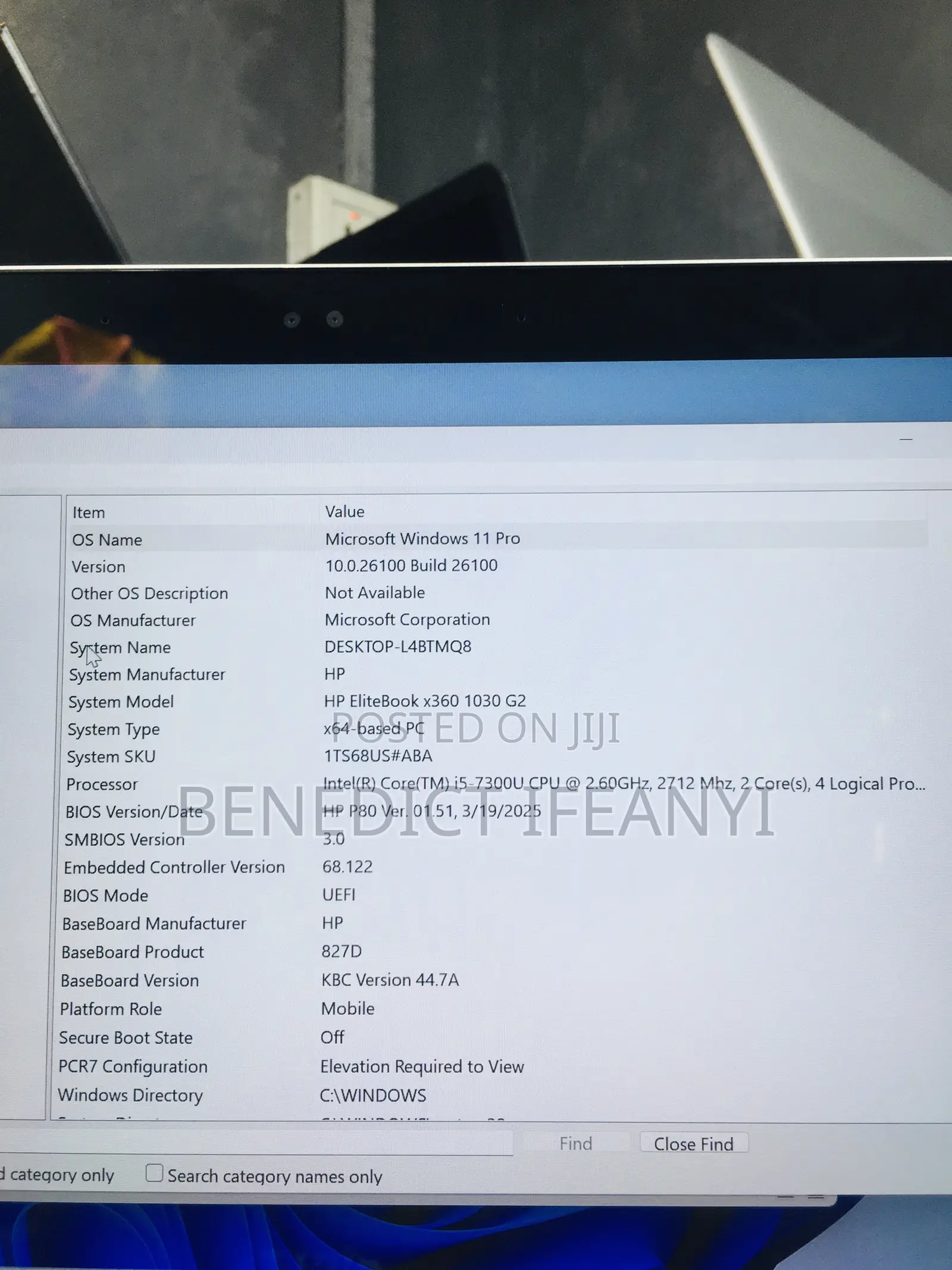 Laptop HP EliteBook X360 1030 G2 8GB Intel Core I5 SSD 256GB