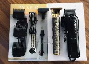 Waer Professional Hair Clipper With Accessories