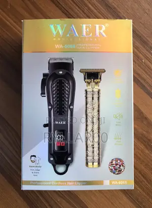 Waer Professional Hair Clipper With Accessories