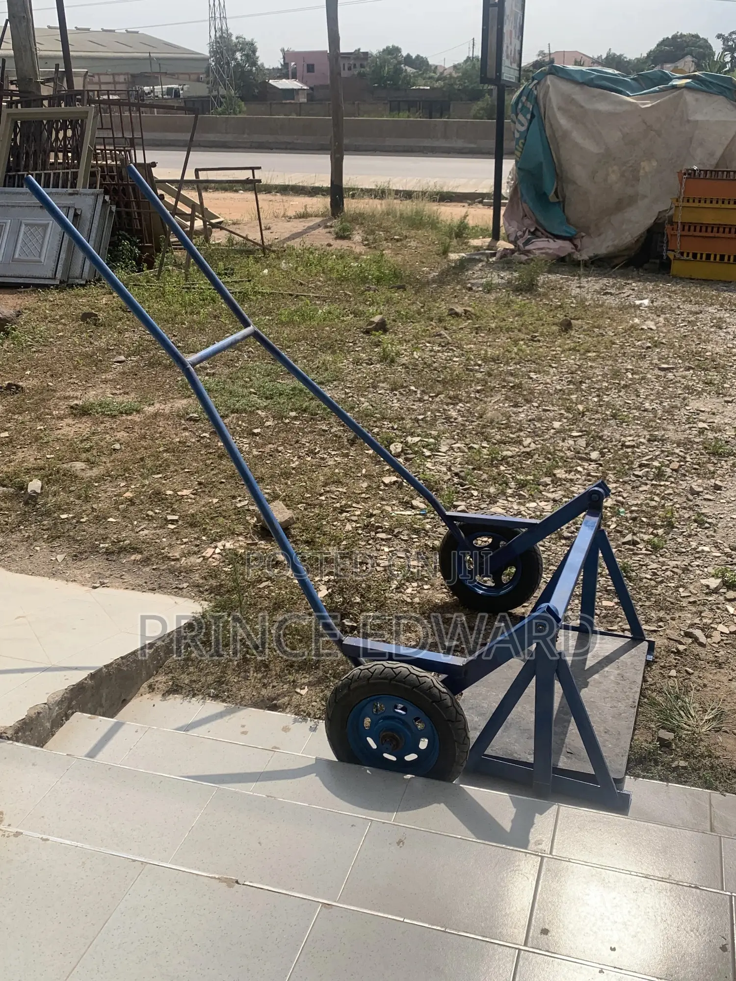 Trolley for Block Machine