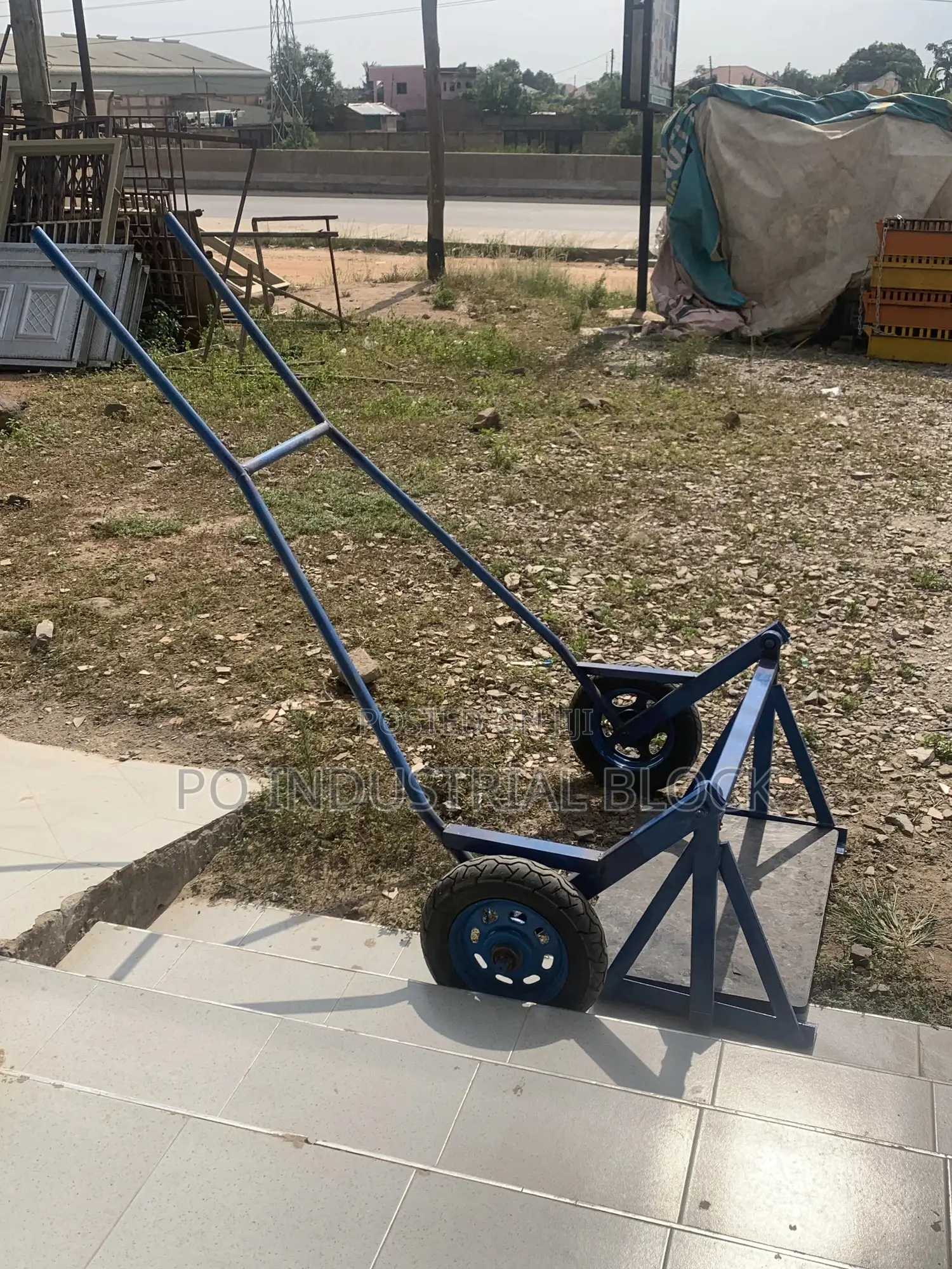 Trolley for Block Machine