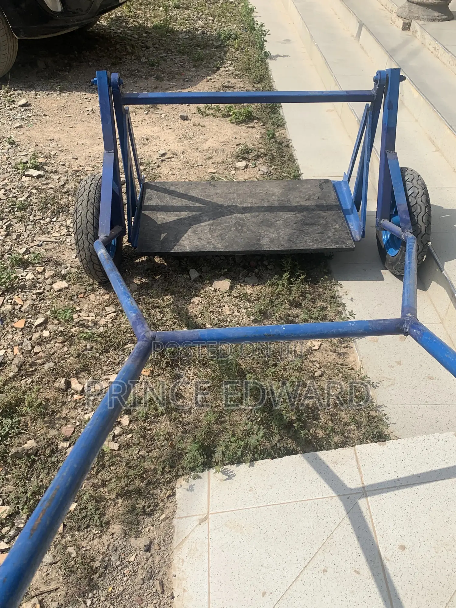 Trolley for Block Machine