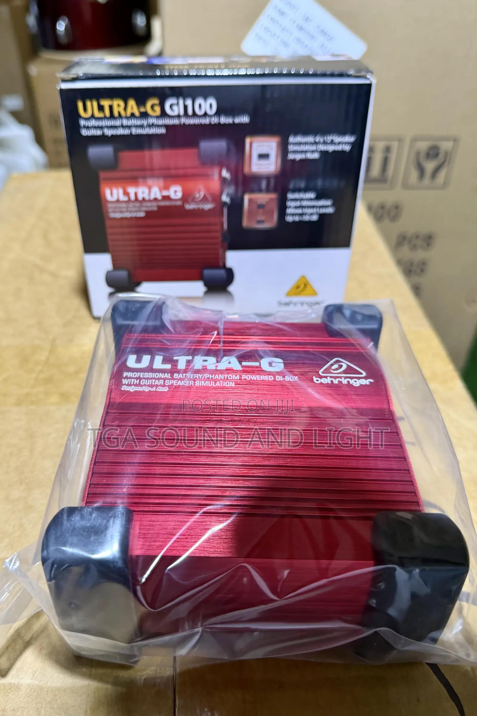 Behringer Ultra-g Gi100 1-channel Active Guitar Direct Box