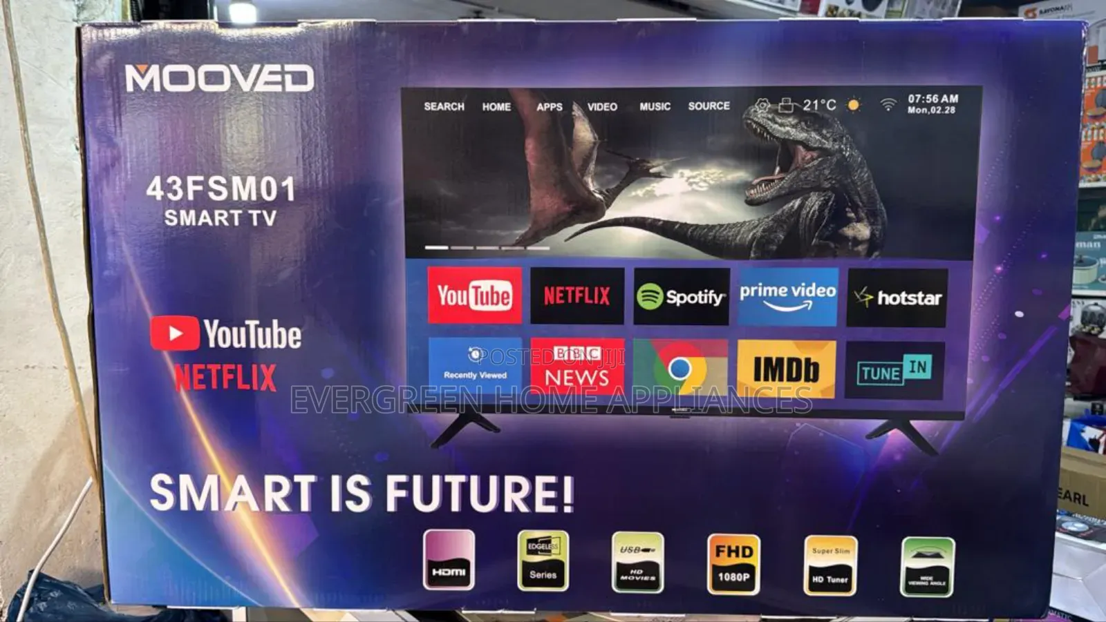 Mooved 43" Smart Tv