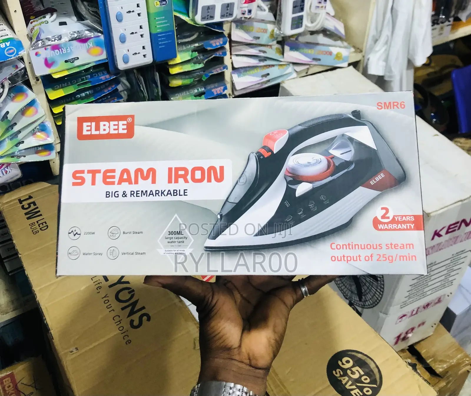 Elbee Original Heavy Electric Iron