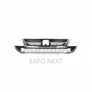 Bumper Upper Grille Abs Chrome Lower Grille For Honda  Cr-v 2010 -2011