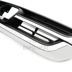 Bumper Upper Grille Abs Chrome Lower Grille For Honda  Cr-v 2010 -2011