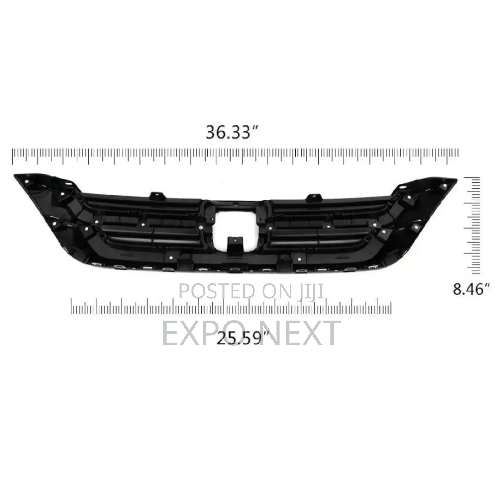 Bumper Upper Grille Abs Chrome Lower Grille For Honda  Cr-v 2010 -2011
