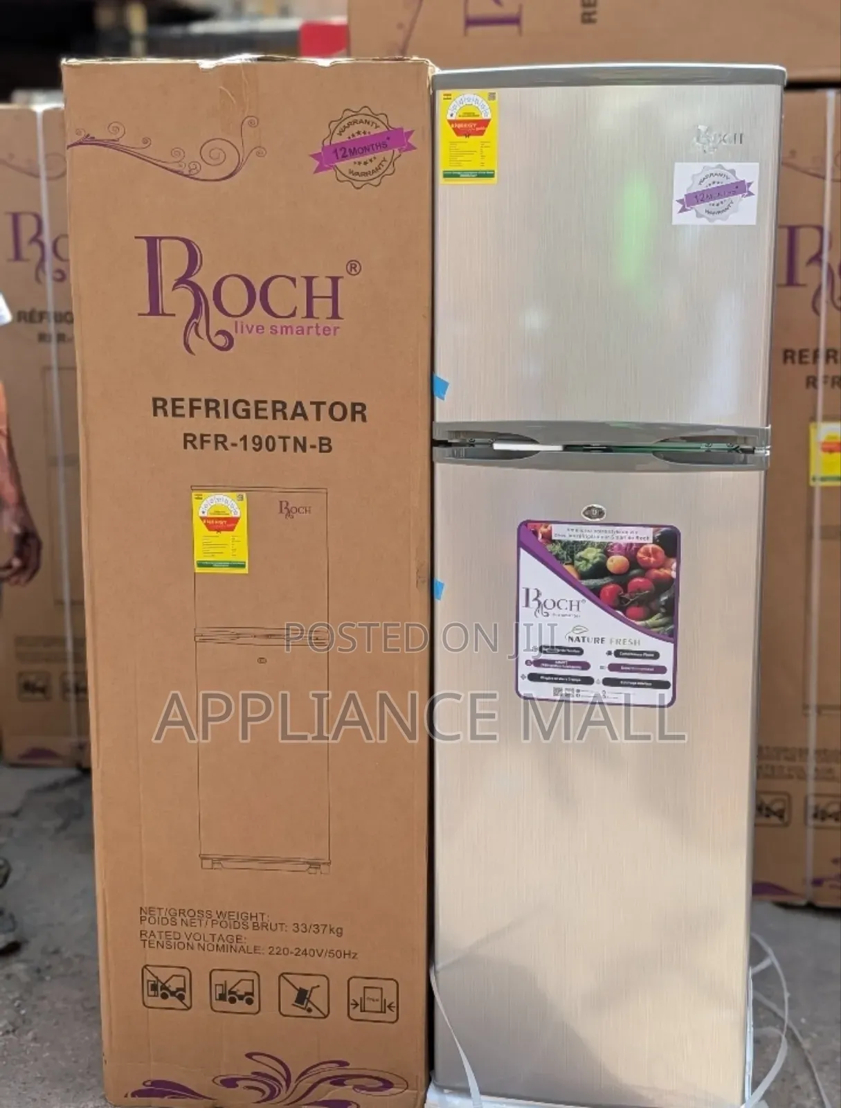 Roch Fridge (168l)
