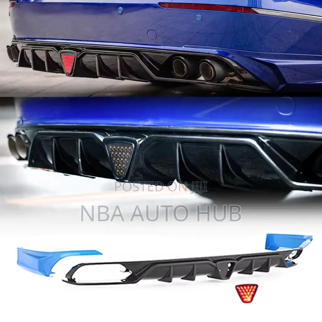 Accord Back Bumper Diffuser With Break Light