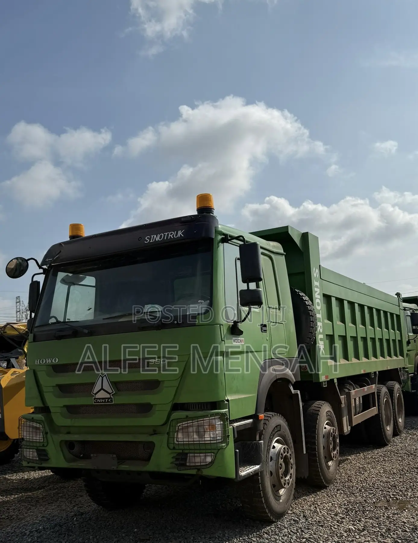 6*4 Howo Tipper Truck Cif to Tema Port ( With Shipment )