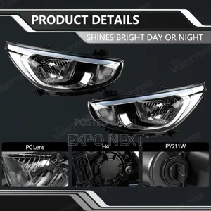 Accent 2015-2018 Headlights