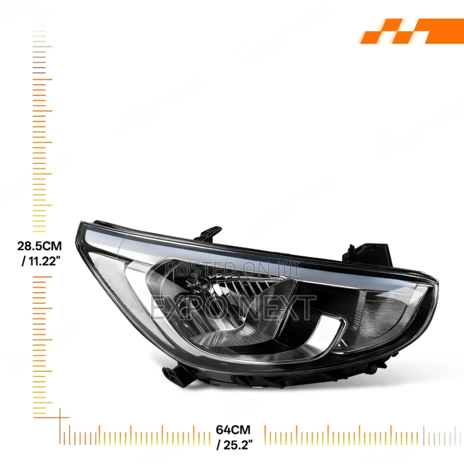 Accent 2015-2018 Headlights