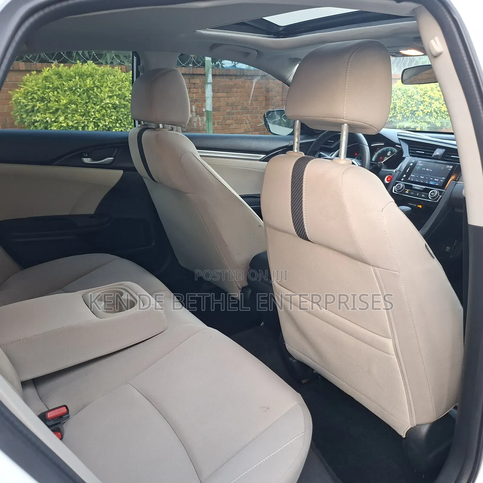Honda Civic EX 4dr Sedan (2.0L 4cyl) 2017 White