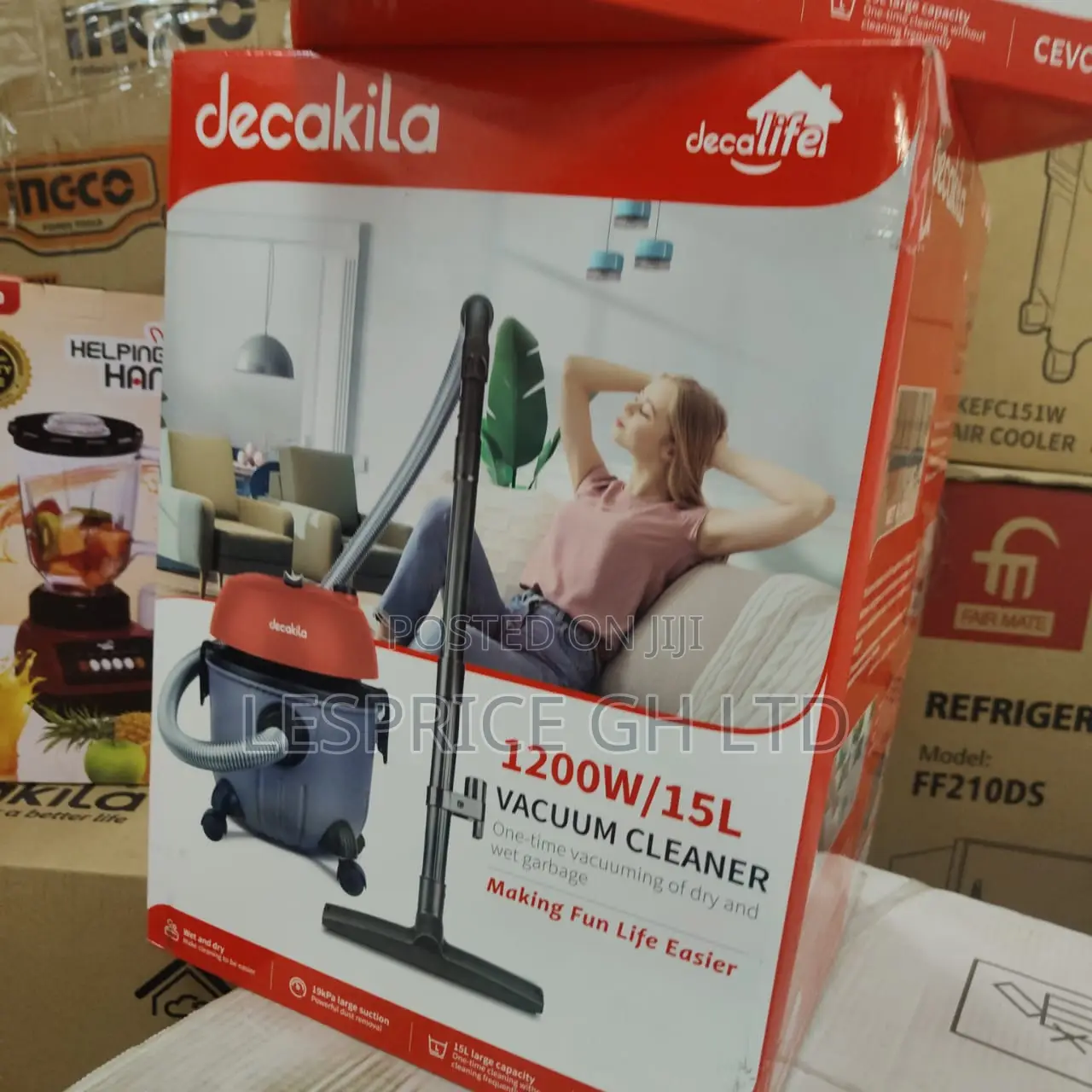 Exciting Deal on Decakila Dry and Wet Vacuum Cleaner
