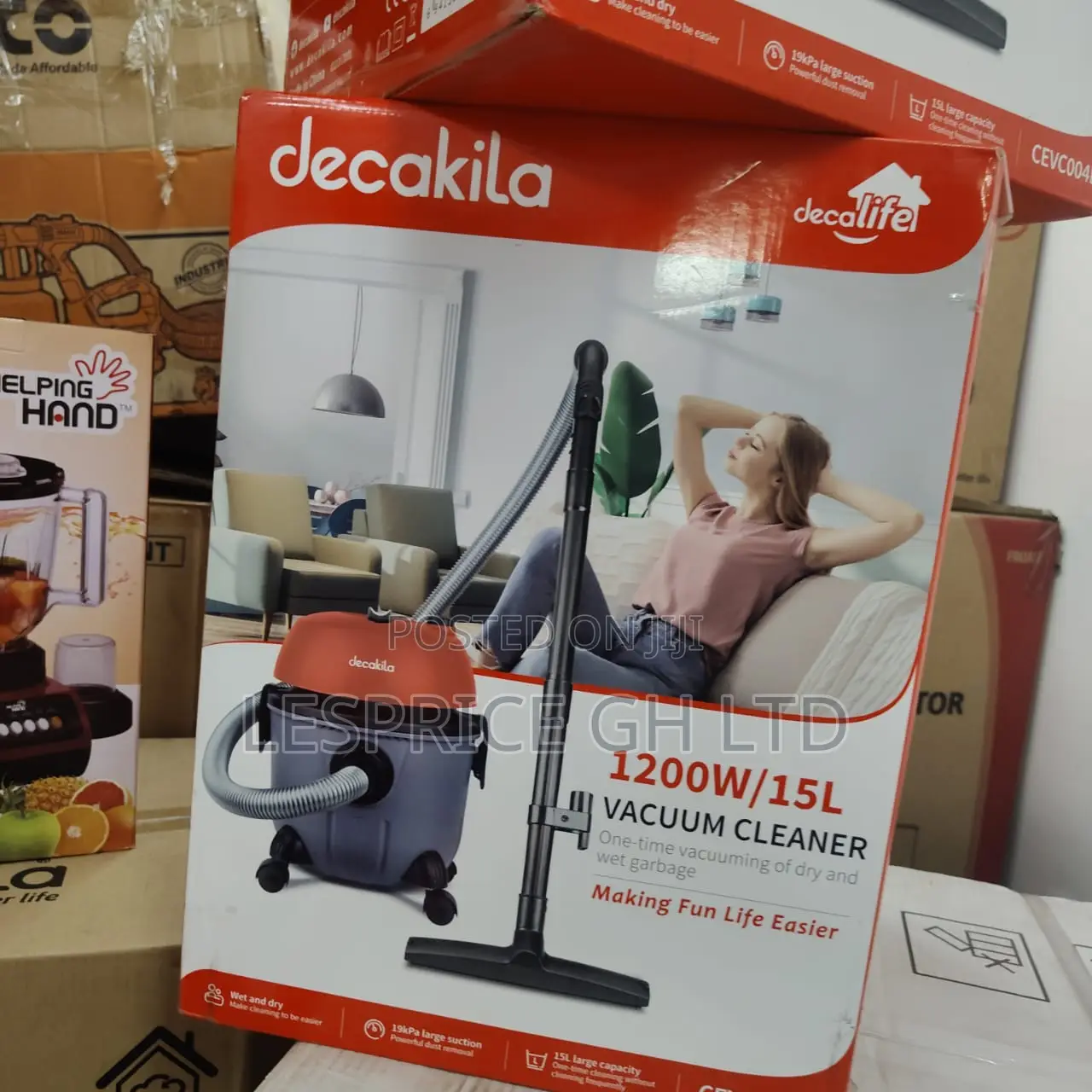 Price Slash on Decakila 15l Vacuum Cleaner