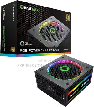 Gamemax 850w RGB Power Supply, Fully Modular, 80 Plus Gold,Original,