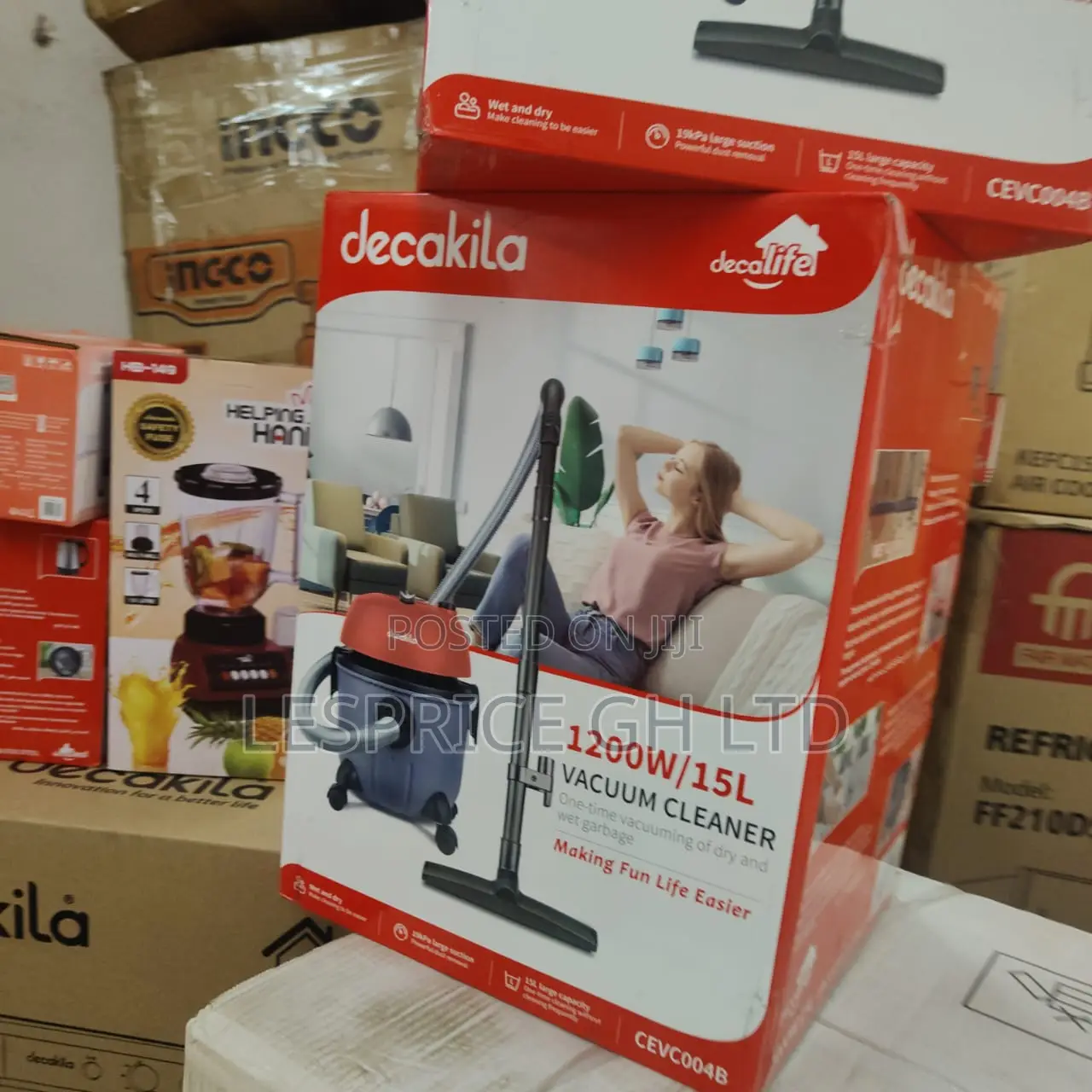 Ultra Modern Vacuum Cleaner With a 15l Capacity