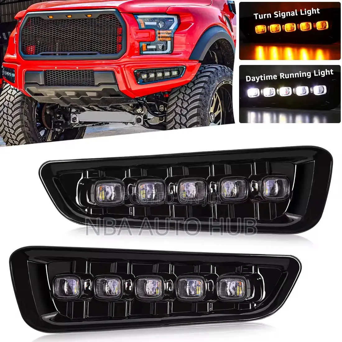 Ford Raptor F 150 Daytime Running Led Fog Light
