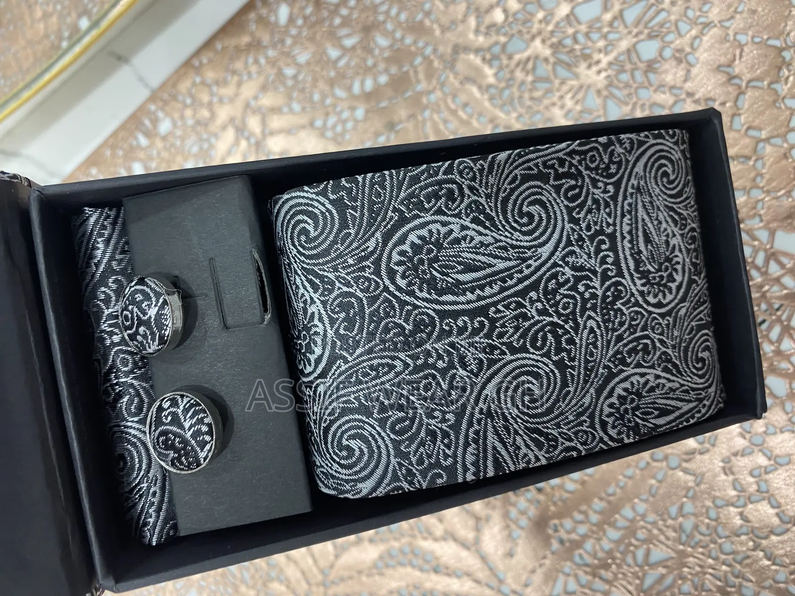 Neatly Selected Tie Available