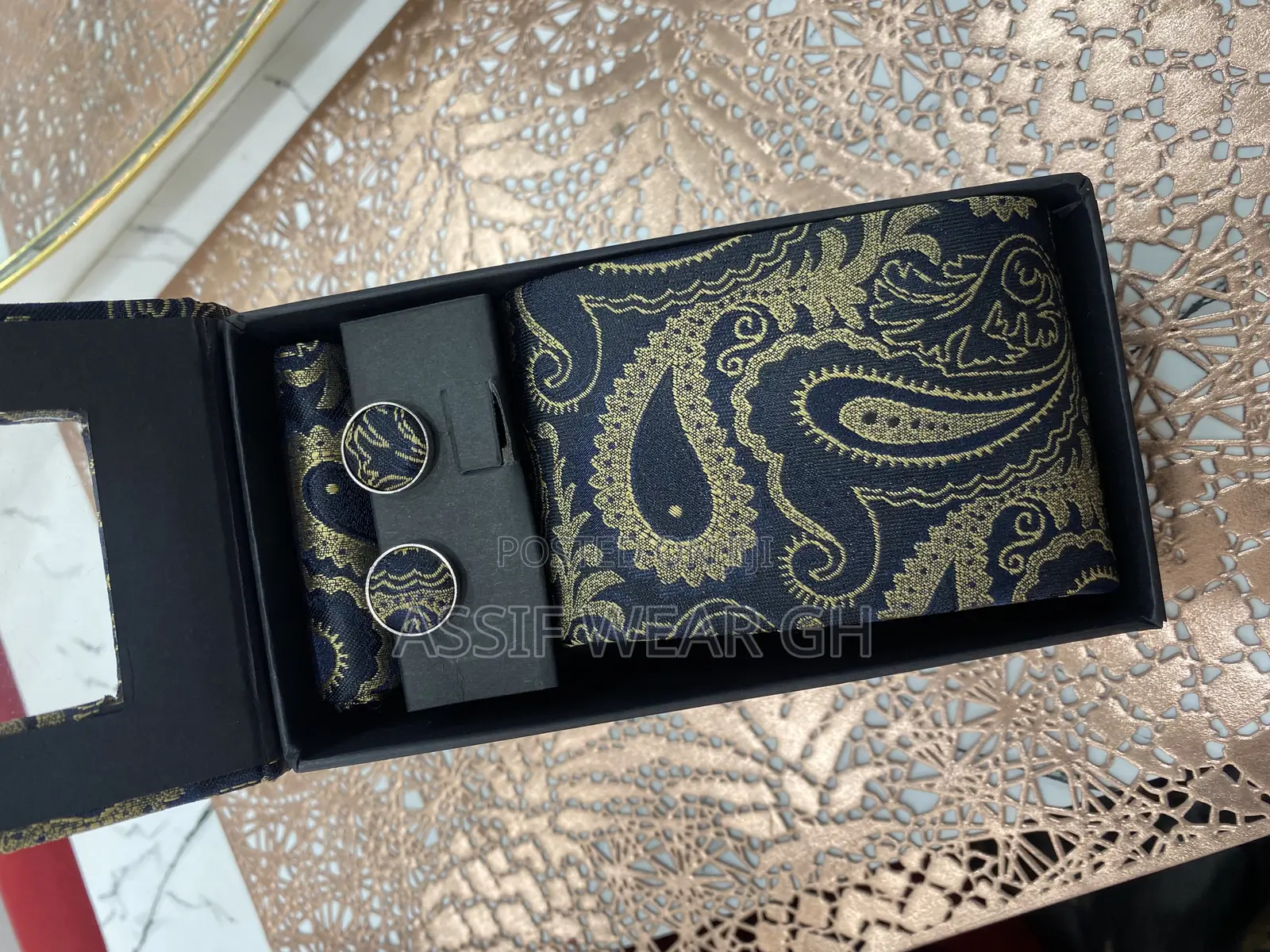 Neatly Selected Tie Available