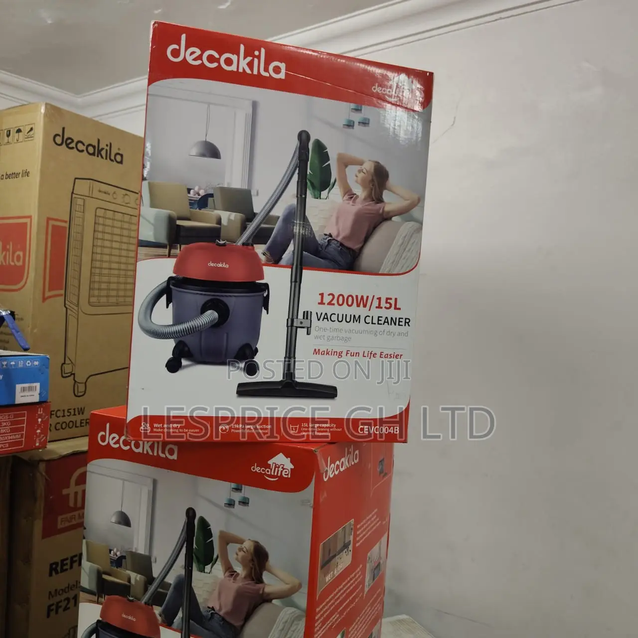 Quality and Affordable New Decakila 15litre Vacuum Cleaner