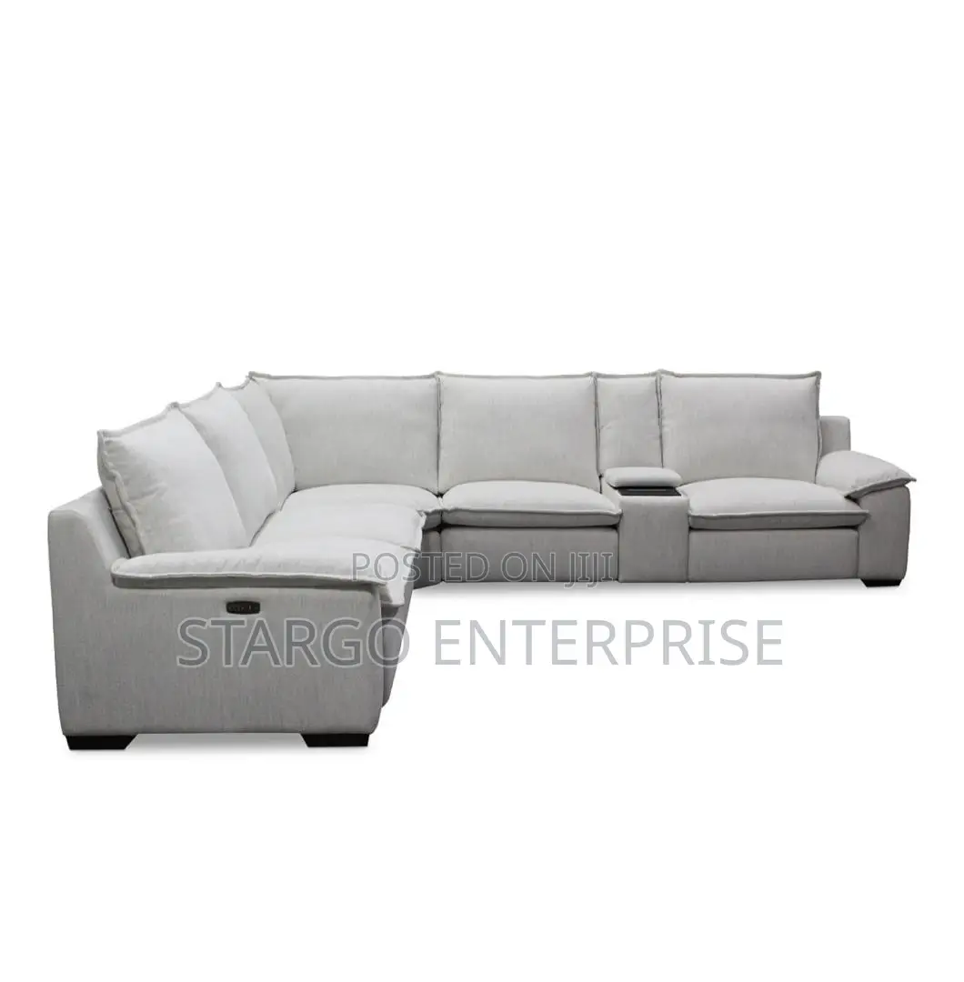 6 Pieces Sectional L Shape Sofa From Usa