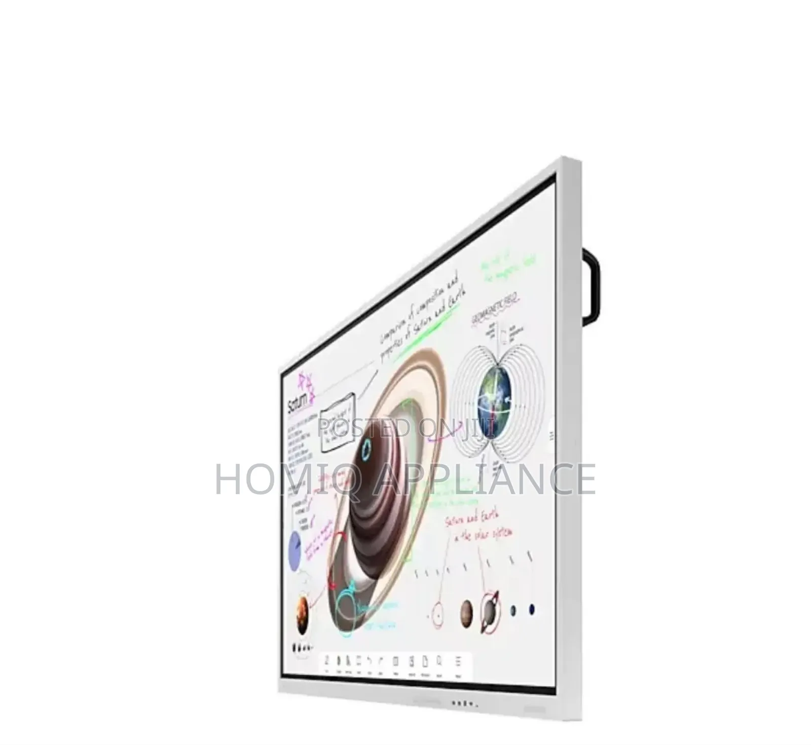 Samsung 75 Flip Pro Wm75b Uhd Interactive Touch Lh75wmbwlgcxue