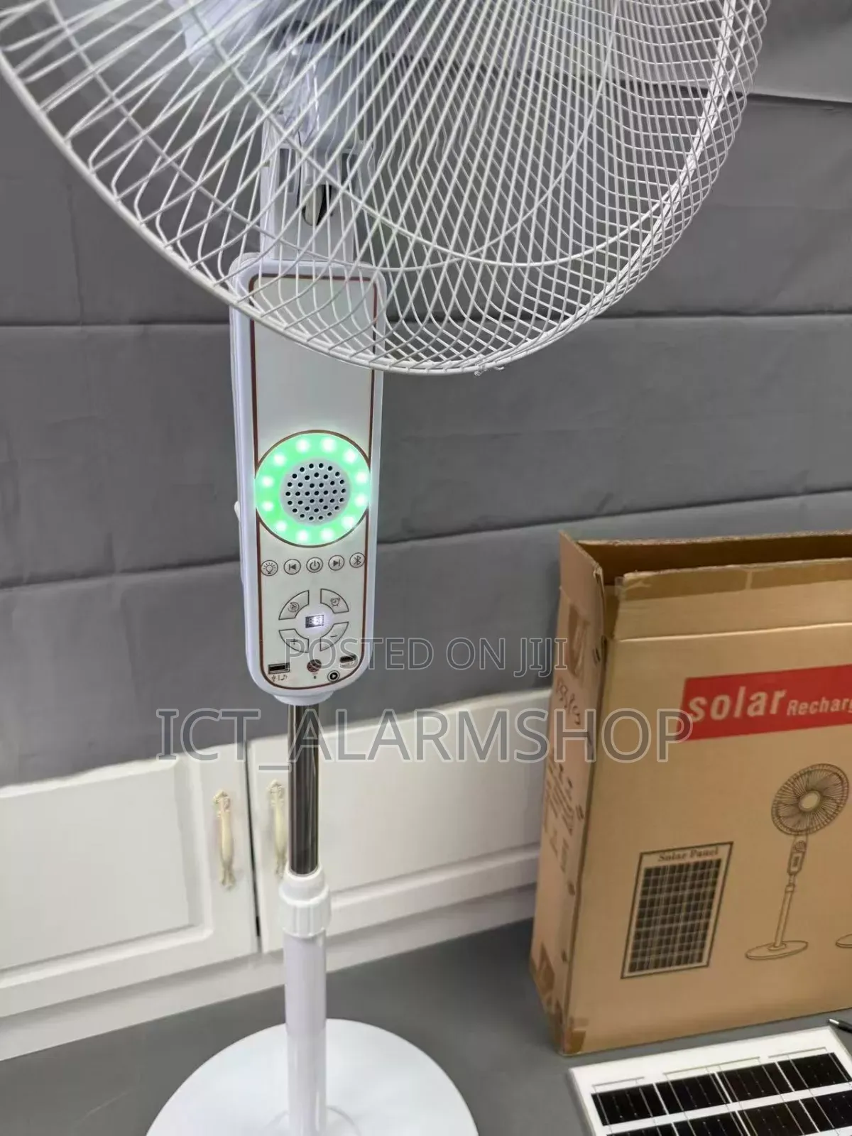 Solar Rechargeable Cooling Fan