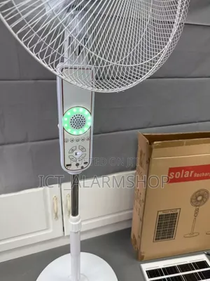 Solar Rechargeable Cooling Fan