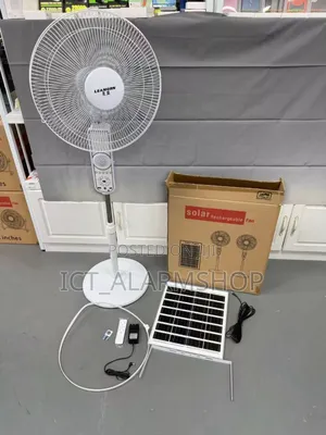 Solar Rechargeable Cooling Fan