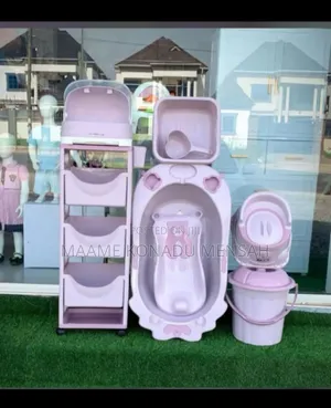 Baby Bath Set With Stand