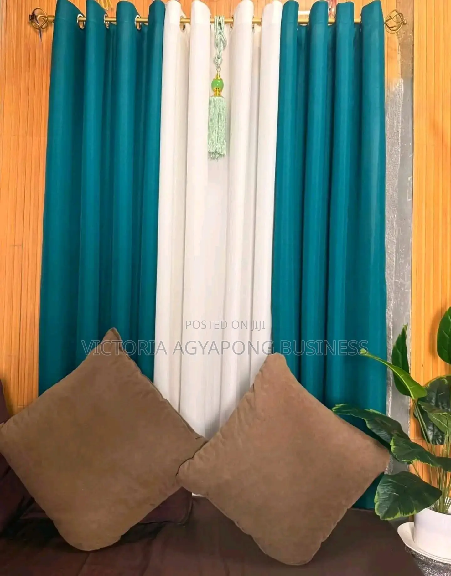 Kantamanto Sunblock Curtains Available
