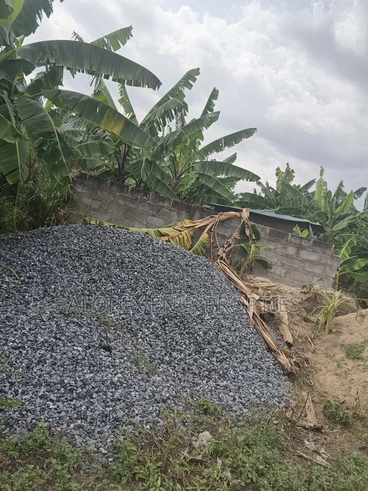 A Plot of Land With Footing for Sale at Oyarifa Teiman