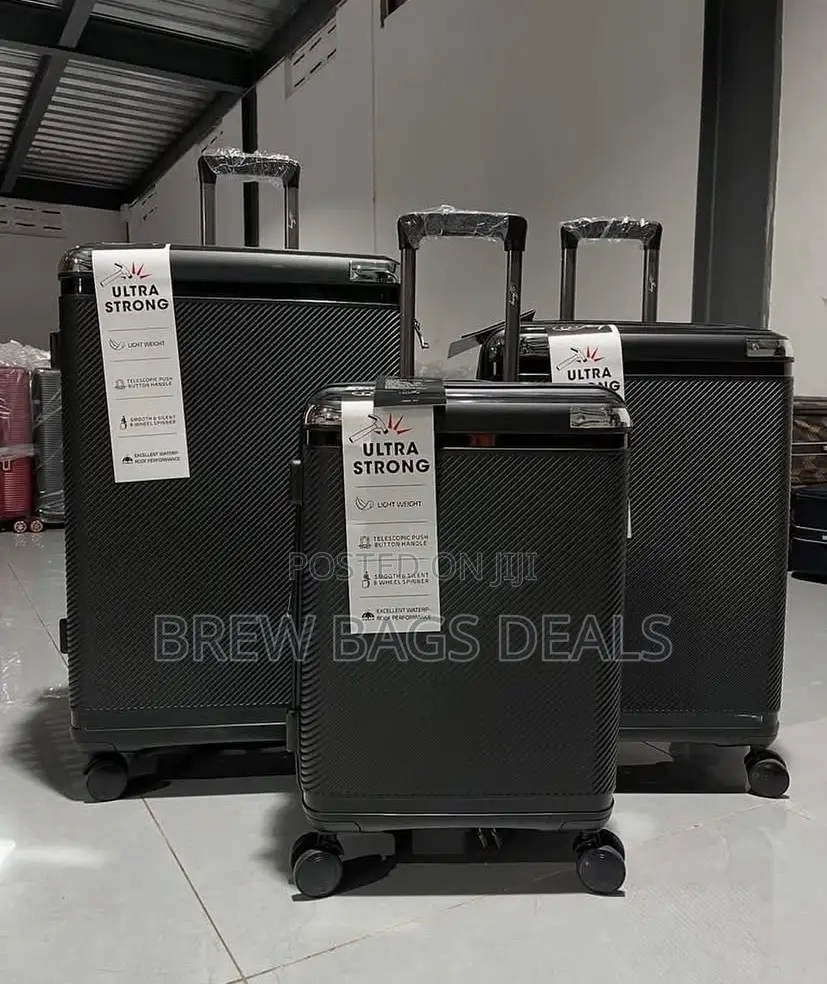 Quality 3set Ultra Strong Fiber Unbreakable Metallic Edge Travel Bag.