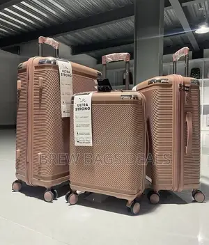 Quality 3set Ultra Strong Fiber Unbreakable Metallic Edge Travel Bag.