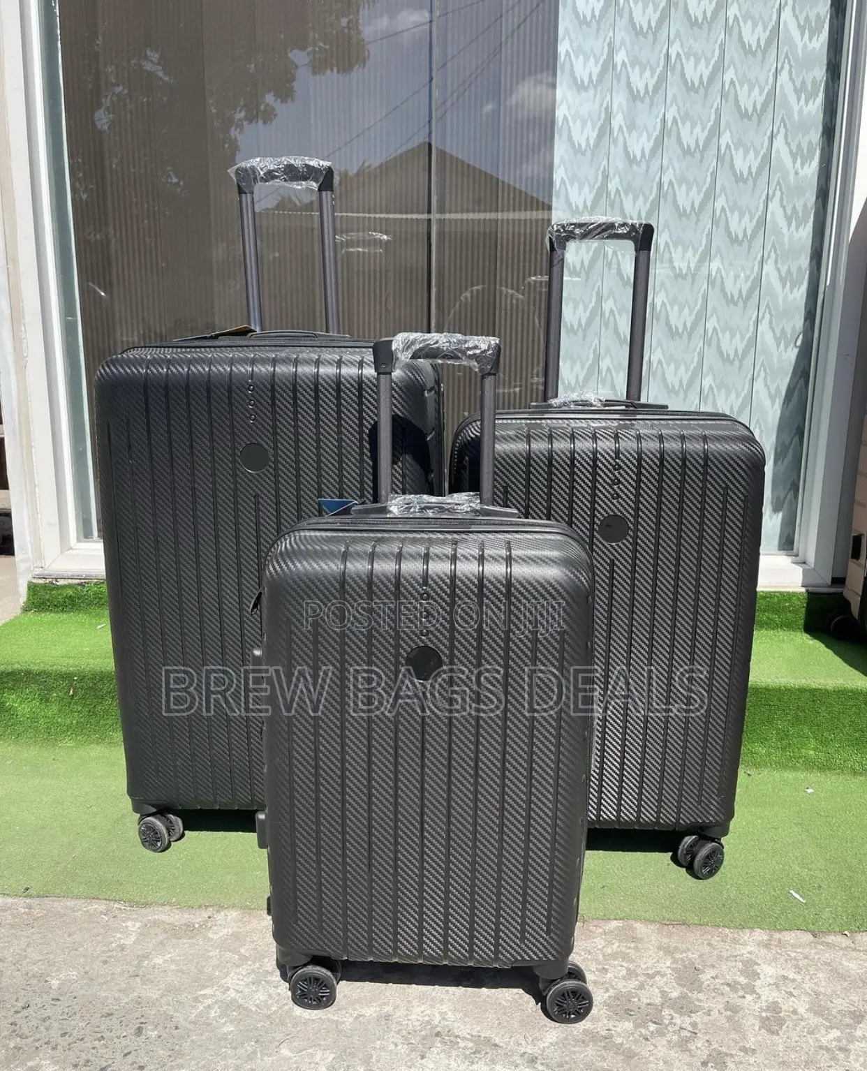 Quality 3set Jony Ultra Strong Fiber Unbreakable Traveling Bag.