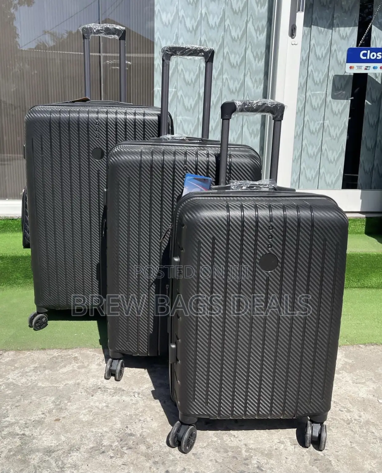 Quality 3set Jony Ultra Strong Fiber Unbreakable Traveling Bag.