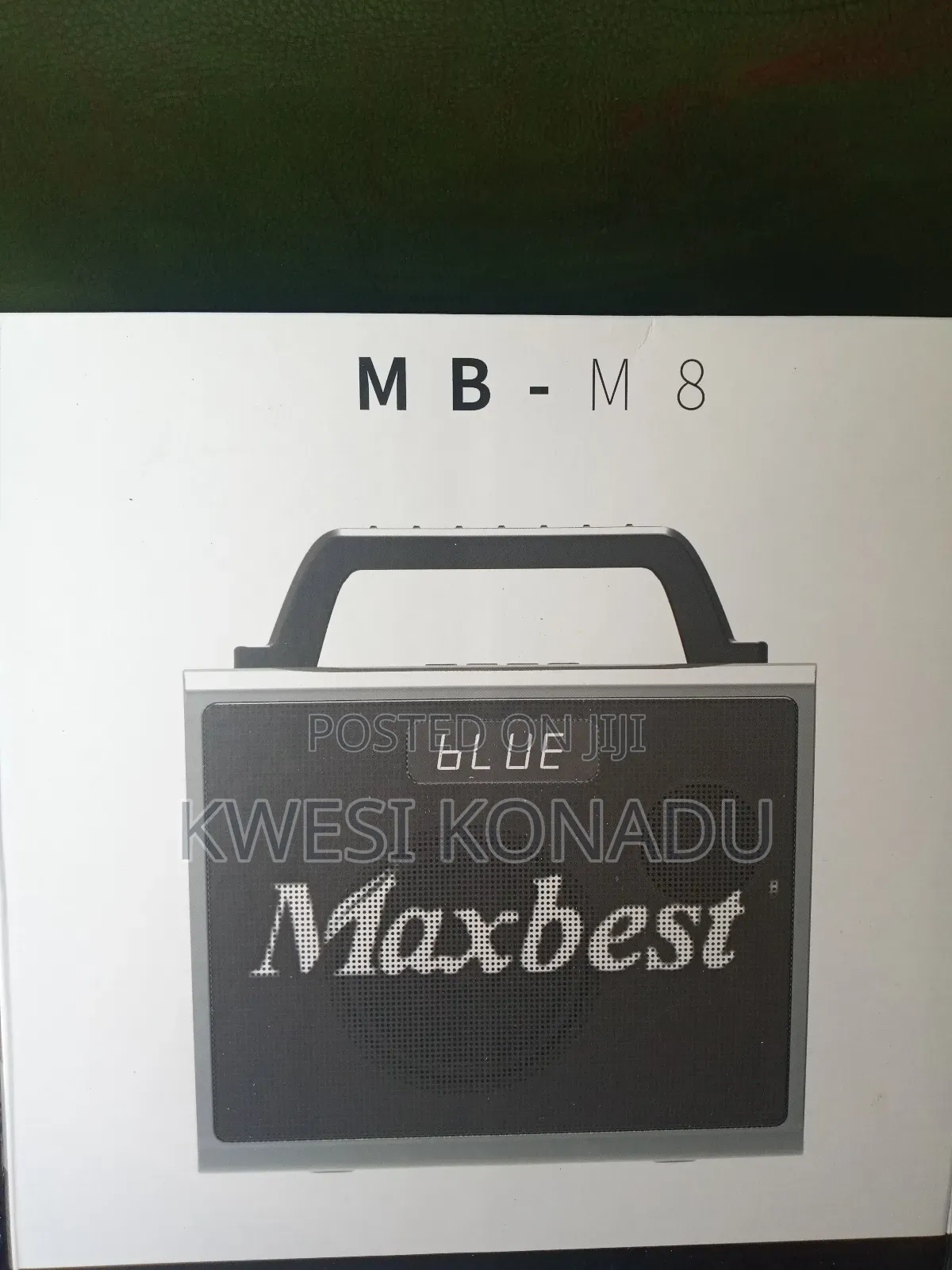 Original Maxbest Mb-M8 Portable Rechargeable Speaker