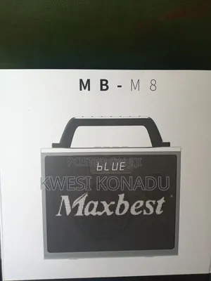 Original Maxbest Mb-M8 Portable Rechargeable Speaker