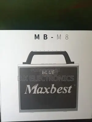 Original Maxbest Mb-M8 Portable Rechargeable Speaker