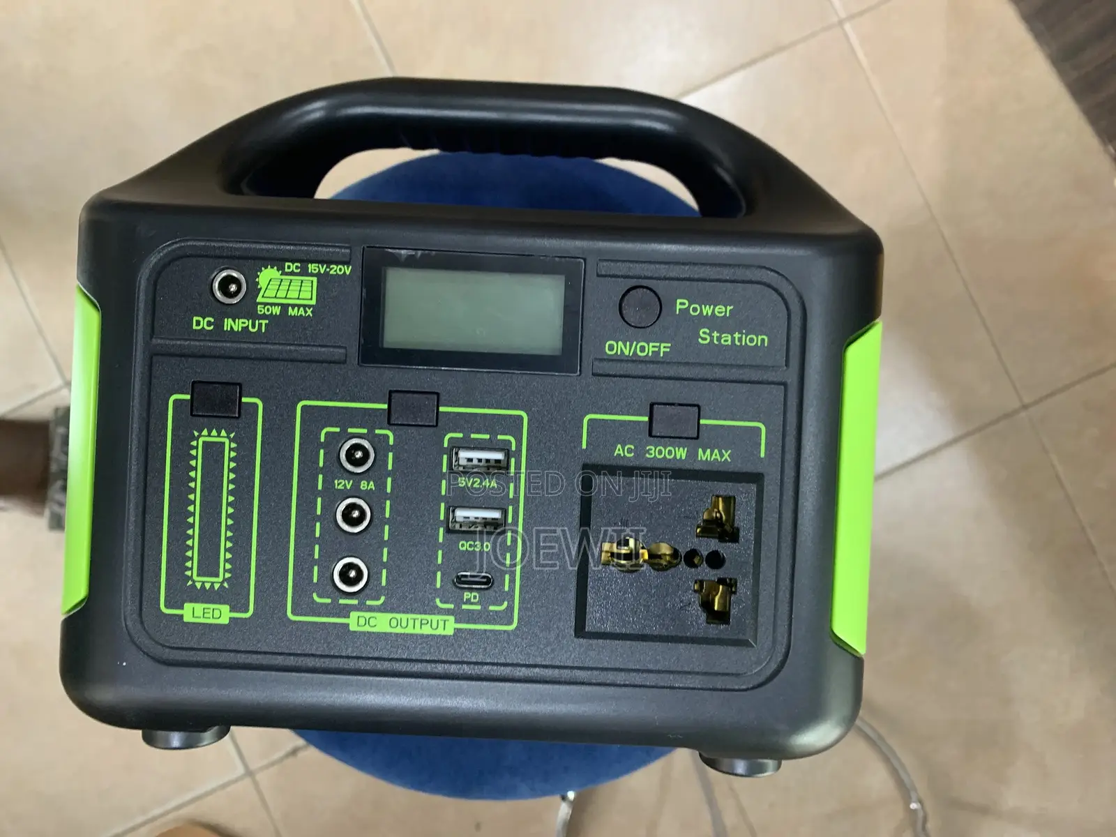 300w Powerstation With Solar Panel