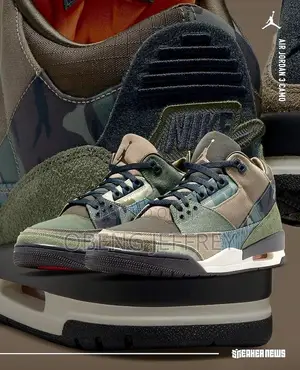 Original Jordan 3 Patchwork Camo