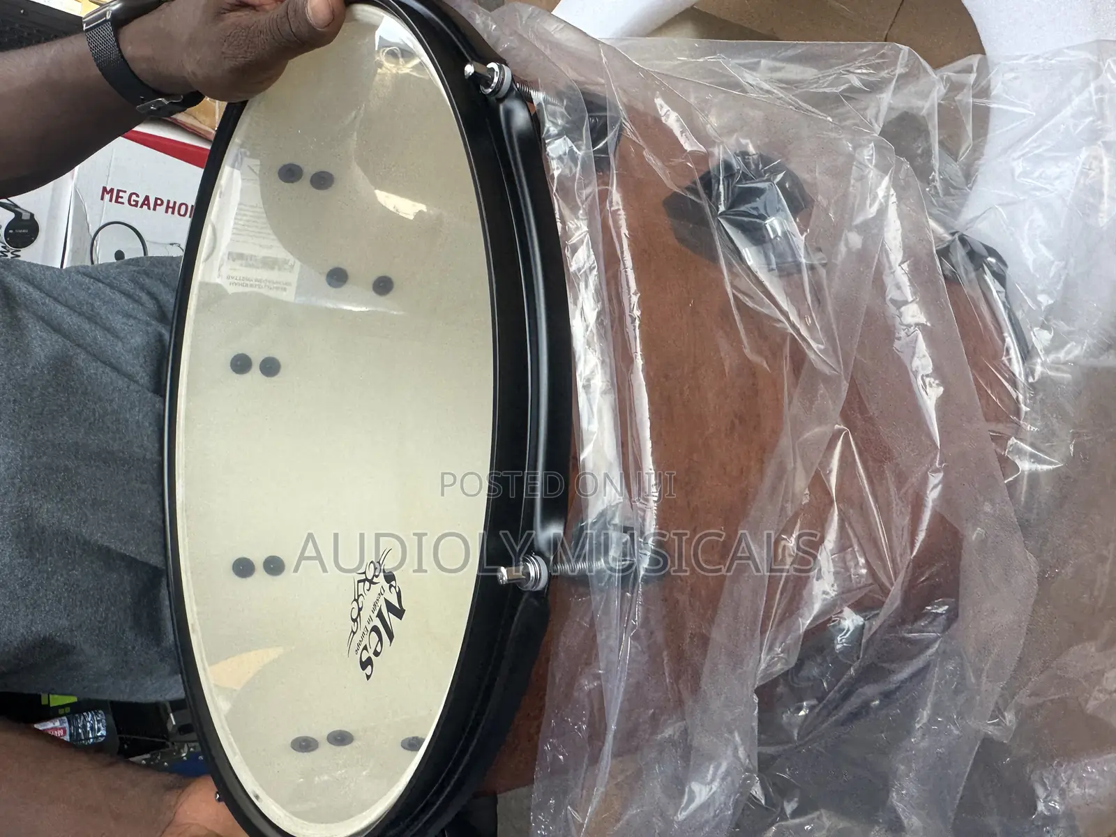First -Grade 5-Set Mes Drum With Original Cymbals