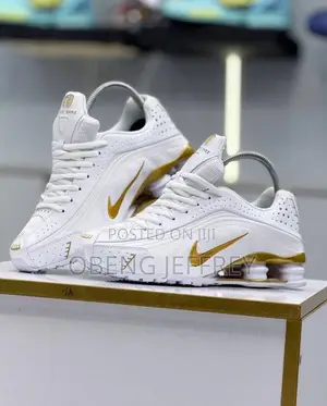 Original Nike Shox R4 White
