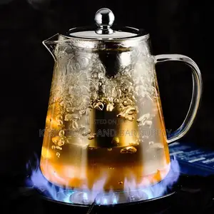Borosilicate Glass Kettle 850ml