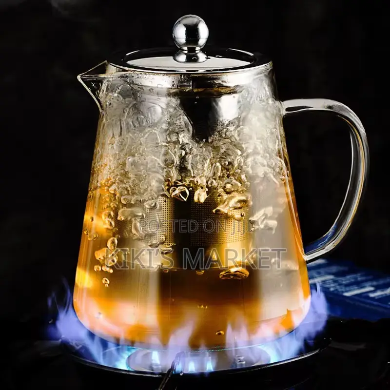 Borosilicate Glass Kettle 850ml
